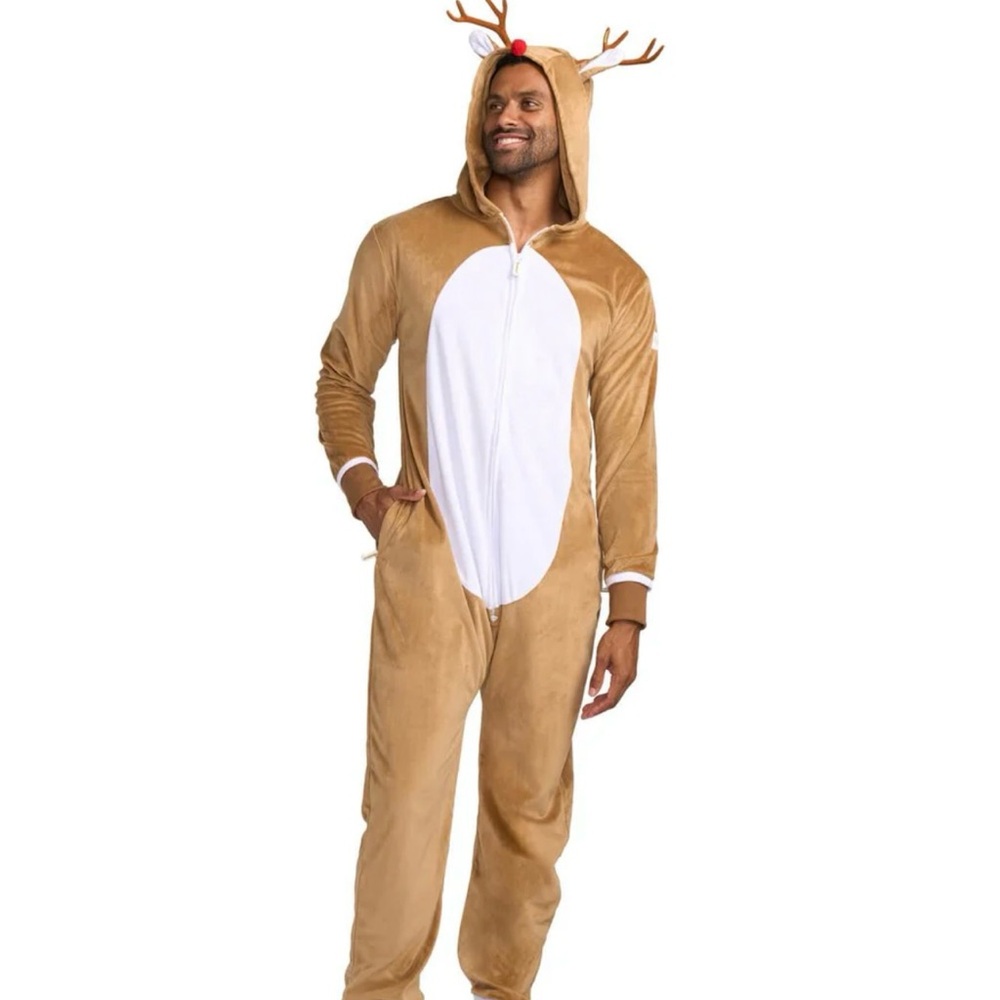 Typsy elves reindeer onesie